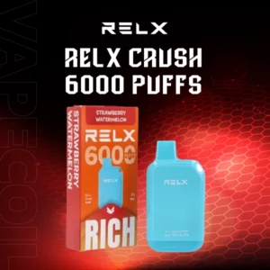 relx crush 6000-strawberry watermelon
