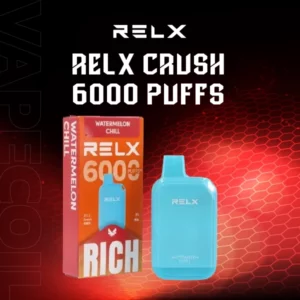 relx crush 6000-watermelon chill