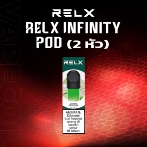 relx infinity pod 2หัว-jasmine green tea