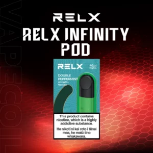 relx infinity pod-double peppermint