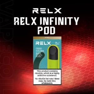 relx infinity pod-gloden slice