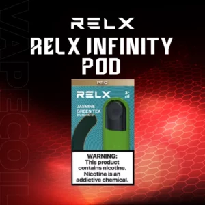 relx infinity pod-jasmine green tea