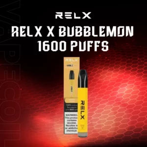 relx x bubblemon 1600 puff 1.65-banana-guava