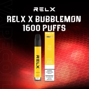 relx x bubblemon 1600 puffs mango pear