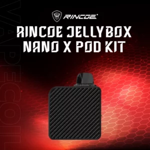 rincoe Jellybox nano x pod kit-carbon black