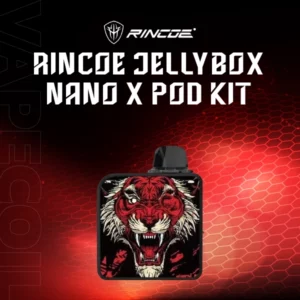 rincoe Jellybox nano x pod kit-tiger