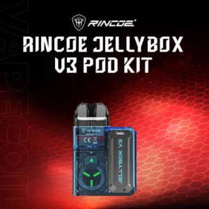 rincoe jellybox v3 pod kit-blue clear