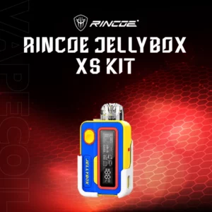 rincoe jellybox xs pod kit-blue yellow