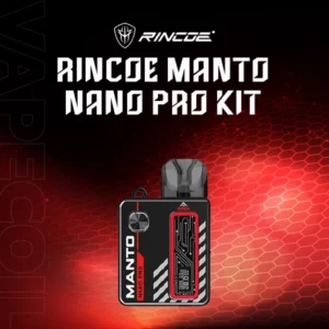 rincoe manto nano pro kit-red black
