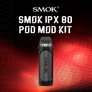 smok ipx80 pod mod kit-black carbon fiber
