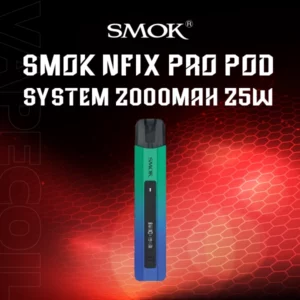 smok nfix pro pod system kit-blue green