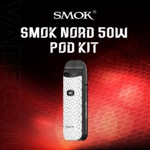 smok nord 50w pod kit-white armor