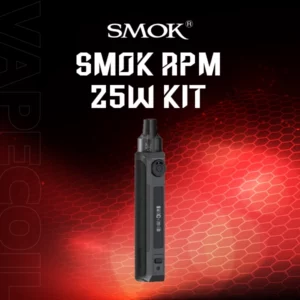 smok rpm 25w -black leather