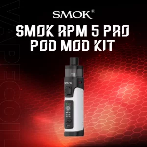 smok rpm 5 pro pod mod kit -beige white leather