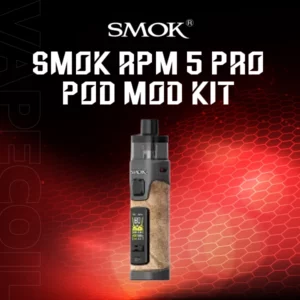 smok rpm 5 pro pod mod kit -brown leather