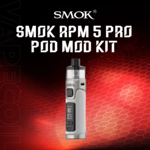 smok rpm 5 pro pod mod kit -white