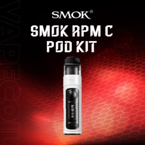 smok rpm c pod kit -matte white