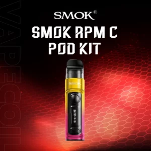 smok rpm c pod kit -pink yellow