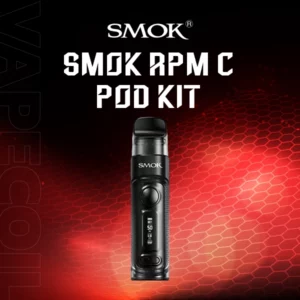 smok rpm c pod kit -transparent black