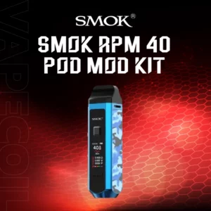 smok rpm40 pod system kit-blue camouflage