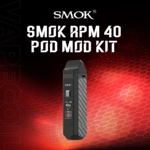 smok rpm40 pod system kit-bright black
