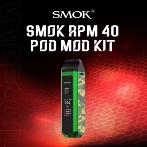 smok rpm40 pod system kit-green camouflage
