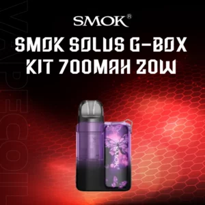 smok solus g-box pod kit-transparent purple