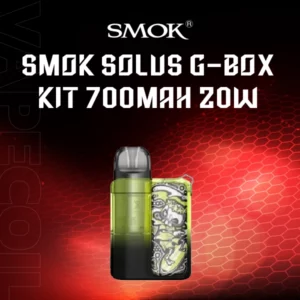 smok solus g-box pod kit-transparent yellow