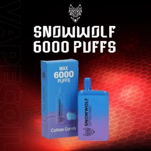 snowwolf 6000 puffs-cotton candy
