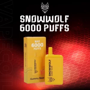 snowwolf 6000 puffs-gummy bear
