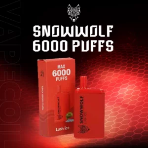 snowwolf 6000 puffs-lush ice