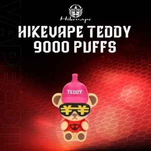 teddy disposable 9000puffs-peach