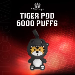 tiger disposable pod 6000puffs -super coke