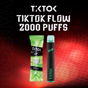 tiktok flow 2000 puffs-cream sods