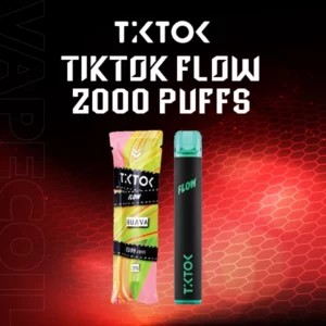 tiktok flow 2000 puffs-guava