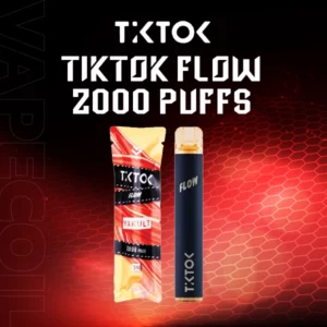tiktok flow 2000 puffs-yakult