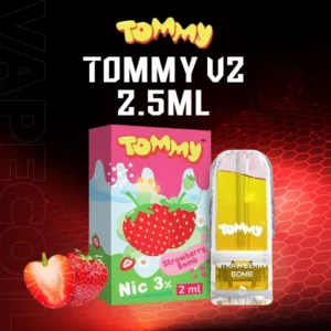 tommy v2 2.5ml-strawberry bomb