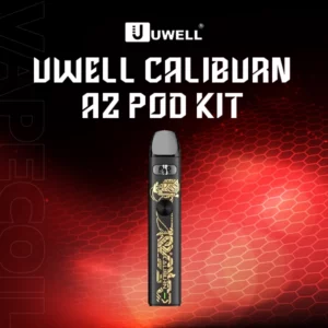 uwell caliburn a2 pod kit-gold black