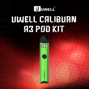 uwell caliburn a3 pod kit-green