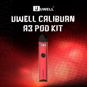 uwell caliburn a3 pod kit-red