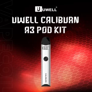uwell caliburn a3 pod kit-silver
