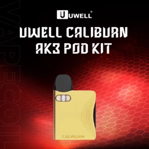 uwell caliburn aks3 pod-gold