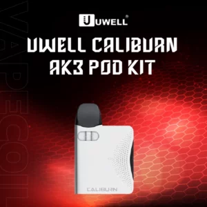 uwell caliburn aks3 pod-silver