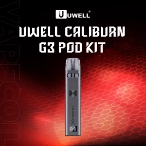 uwell caliburn g3 pod kit-gray