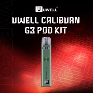 uwell caliburn g3 pod kit-green