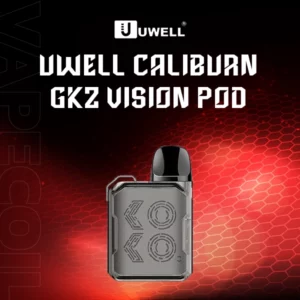 uwell caliburn gk2 visionpod-limpid black