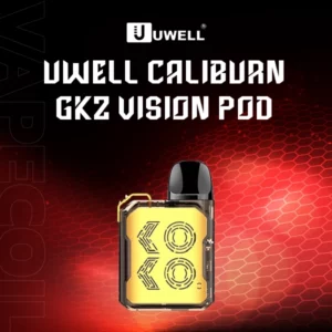 uwell caliburn gk2 visionpod-limpid yellow