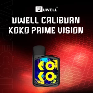 uwell caliburn koko prime vision-black