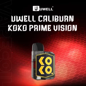 uwell caliburn koko prime vision-black gold