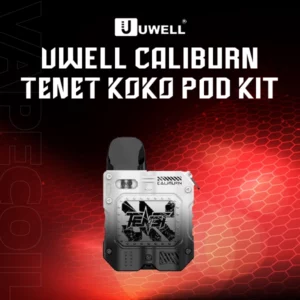 uwell caliburn tenet koko pod kit-black & white